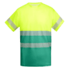T-shirt Tausport amarelo fluor verde