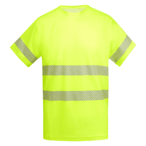 T-shirt Tausport amarelo fluor