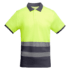 Atsport amarelo fluor e cinzento frente
