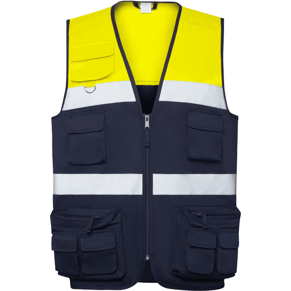 Betasport amarelo fluor e azul marinho frente