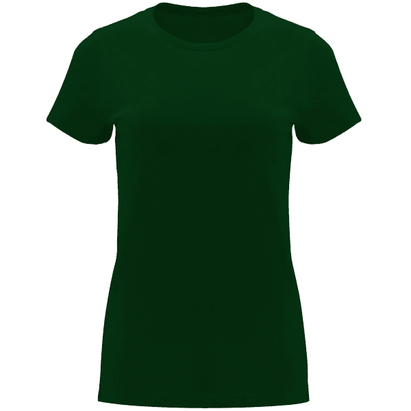 T-shirt Caprisport Senhora verde escuro