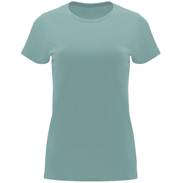 T-shirt Caprisport Senhora azul dusty