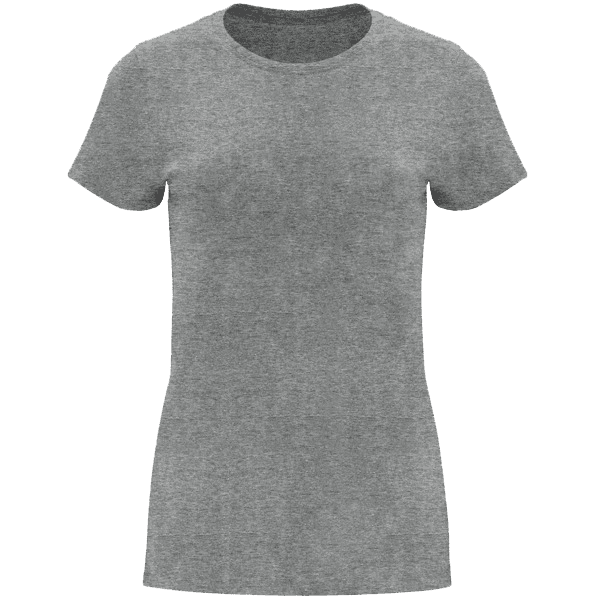 T-shirt Caprisport Senhora cinzento mesclado