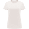T-shirt Caprisport Senhora branco vintage