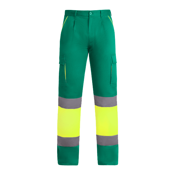 Enisport amarelo fluor e verde frente