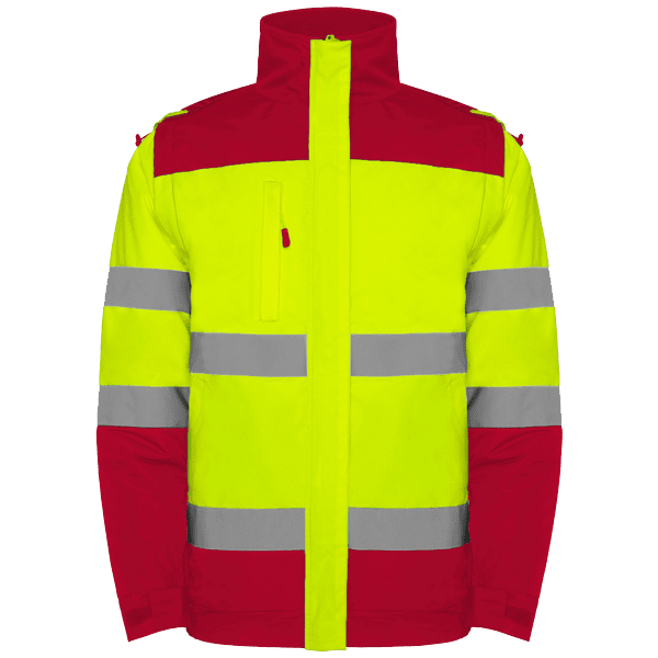 Epsysport amarelo fluor e vermelho frente
