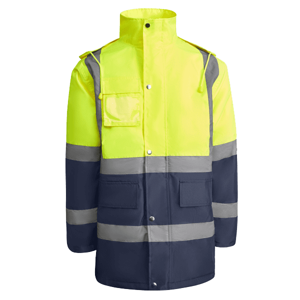 Merasport amarelo fluor e azul marinho frente