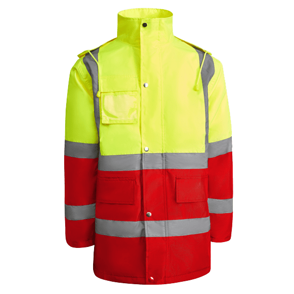 Merasport amarelo fluor e vermelho frente