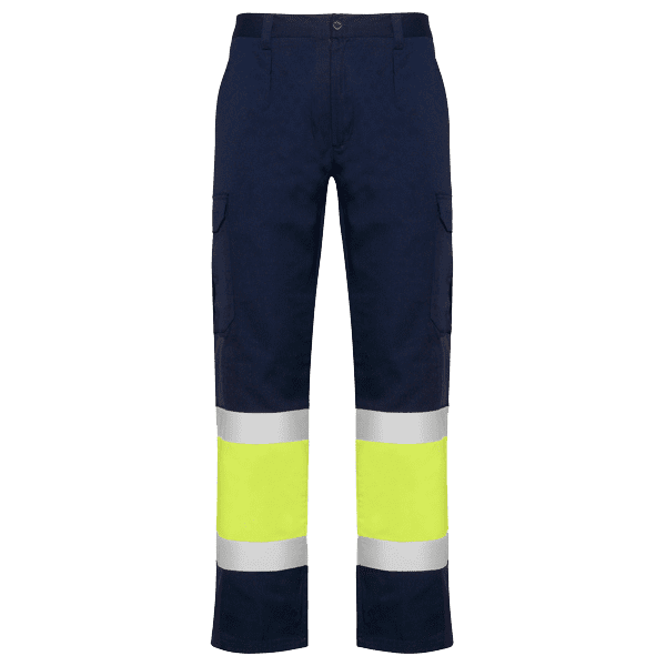 Naosport amarelo fluor e azul marinho frente