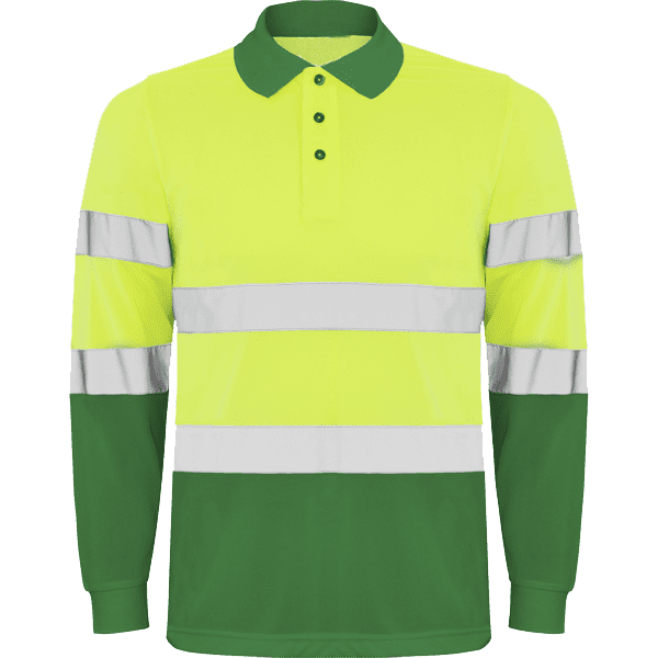 Polasport MC amarelo fluor e verde frente