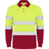 Polasport MC amarelo fluor e vermelho frente