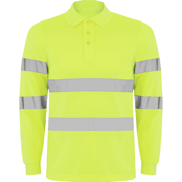 Polasport MC amarelo fluor frente