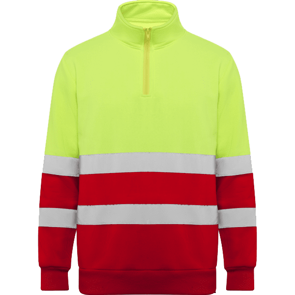 Spicsport amarelo fluor e vermelho frente