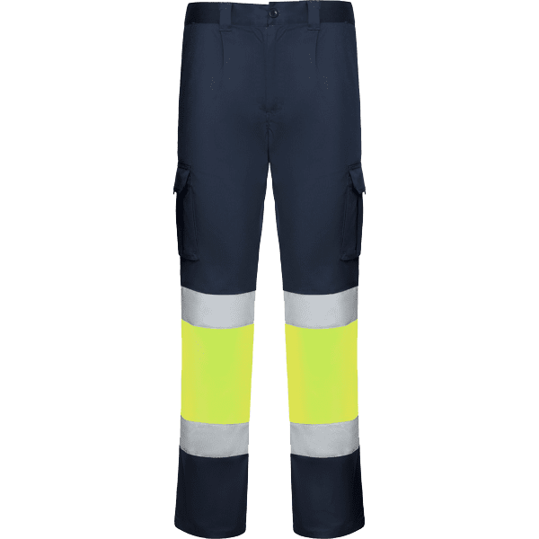 Strechsport amarelo fluor e azul marinho frente