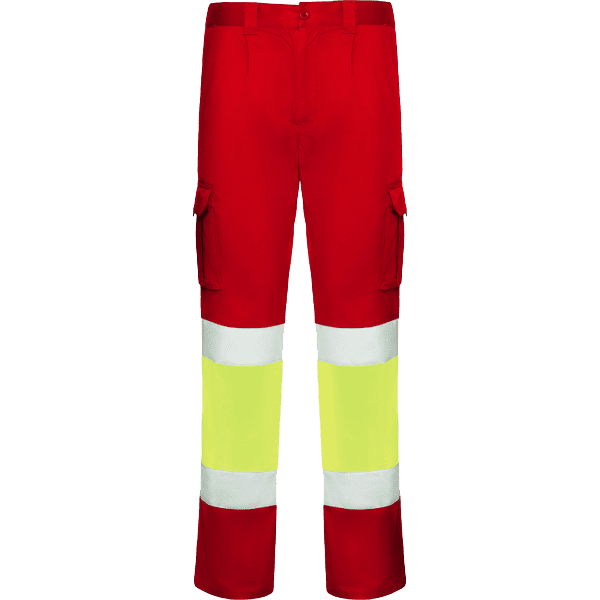 Strechsport Amarelo fluor e vermelho frente