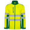 Antasport amarelo fluor e verde frente