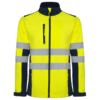Antasport amarelo fluor e azul marinho frente